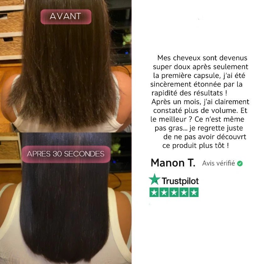 HAIRENVY – Capsules Anti-Casse & Douceur Instantané